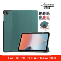For OPPO Pad Air Case 10.36 inch PU Leather Magnetic Stand Tablet Funda For OPPO Pad Air 2022 Smart Cover Model OPD2102 X21N2
