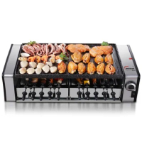 Electric Grill Household Smokeless Grill Rotisserie Electric Grill Grill Machine Automatic Rotary Skewer Machine Bbq Bbq Grill
