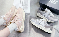⭐限時9倍點數回饋⭐【毒】韓國代購 New Balance57/40 奶霜 元祖灰 玫瑰奶油 休閒運動鞋 4色