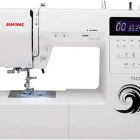 Janome Sewing Machine, White