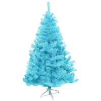 摩達客 台製豪華型10尺(300cm)冰藍色聖誕樹 裸樹(不含飾品不含燈)