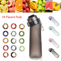 Air Up Flavored Water Bottle Scent Water Cup 3 Free Pods！Flavored Sports Water Bottle For Outdoor Fitness With Straw Flavor Pod