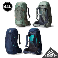 Gregory 女 44L AMBER 登山包 地衣綠 極境藍 透氣 可調式 可調整 背板 水袋包 透氣肩背帶 臀帶 睡袋夾層