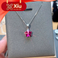 Mặt Dây Chuyền Hoa Mai Bạc Đá Cao Cấp [M01]