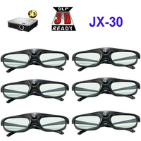 Active Shutter 96-144HZ Rechargeable 3D Glasses For BenQ Acer Optoma Hitachi Sony JmGo XGIMI Panasonic Vivitek Coolux Projectors