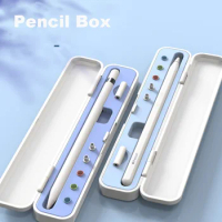 Portable for Storage Box Pouch Pen Holder Stylus Cover for IPad Pencil 1st 2nd Gen Plastic Cases