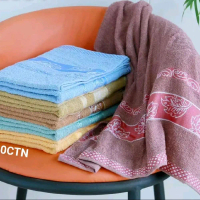 Handuk katun Handuk dewasa ukuran 70x140