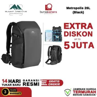 Summit Creative Metropolis 26L Medium Camera Backpack Ransel Tas Kamera Bag 26 L Garansi Resmi Black