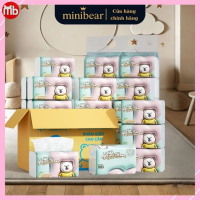 MINI BEAR khăn giấy ăn M300 5 lớp siêu dày dặn cho bé