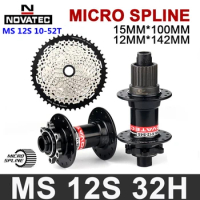 Mountain bike free wheel micro spline MS cassette 12S 10-52T 12 speed DEORE M6100 SLX M7100 XT M8100 XTR M910 MTB Micro Spline