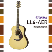 【非凡樂器】YAMAHA LL6-ARE /單板木吉他/公司貨保固