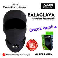 Masker Kepala Helm Motor Wanita Cewek Girl Bahan Spandex Premium Awet Nyaman Adem Balaclava Fullface