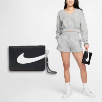 Nike 錢包 Icon Blazer Wristlet 黑 白 皮革 手腕包 隨身包 小包 大勾勾 N100994909-1OS
