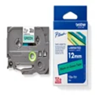 BROTHER เทปพิมพ์อักษร รุ่น TZE-731 12 มม. สีดำพื้นเขียว