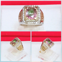 Cincin Batu  Natural Mistik Quartz