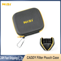 Nisi Circular Filter Portable Bag New CADDY ND UV CPL Filter Pouch Case Storage 8 Filters UP to 95mm Camera Lens Filter Case