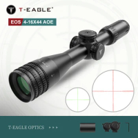 T-EAGLE EOS 4-16X44 AOE Sniper Scope For Hunting Caza Optical Lunette With Visualization Diopter Compensation Air Gun Luneta