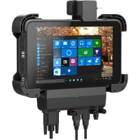 RUGLINE 8 Inch Rugged Handheld Industrial Tablet Windows 10 Home / Pro NFC Reader 2D Barcode Scanner Computer PDA