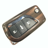 TOYOTA全包覆汽車鑰匙保護殼 日本品牌 個性鑰匙包 摺疊鑰匙套 豐田 鑰匙扣 鑰匙圈