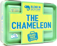 The Chameleon Travel: The Award-Winning Spot-The-Imposter Board Game in a Travel Friendly Tin with 2