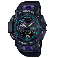 【CASIO 卡西歐】G-SHOCK 智慧藍牙 運動訓練 防震 雙顯錶 樹脂錶帶 防水200米 GBA-900(GBA-900-1A6)