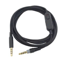 Portable Audio Cable Headphone Cable Audio Cord Line for HyperX Cloud Mix Cloud Alpha Gaming Headsets Accessories