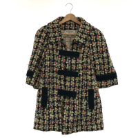 【二手名牌BRAND OFF】CHANEL 香奈兒【激安價】彩色 粗花呢 羊毛 編織 外套