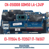 StoneTaskin GDM50 LA-L241P For Dell Inspiron 15 3511 Vostro 15 3510 Laptop Mainboard I3-1115G4 I5-1135G7 I7-1165G7 CN-05PD08 MB