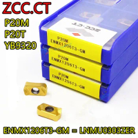 ENMX1206T3-GM P20M YB9320 = LNMU0303ZER 100% original ZCC.CT Carbide insert