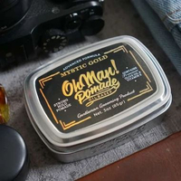 Oh Man! Pomade Mystic Gold Wax / Oil Based Strong Hold 85 GR