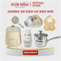 【Deal hot】 [Mới] Combo Ăn Dặm Cơ Bản Thế Hệ Mới Cho Bé Tiết Kiệm, Tiện Lợi & An Toàn Shop DuaHau Bab