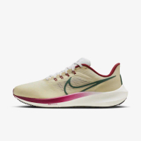 【NIKE 耐吉】Air Zoom Pegasus 39 男 慢跑鞋 運動 路跑 小飛馬 緩震 米 紅(FB7161-231)