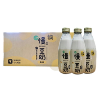 【花蓮鳳榮農會】慢 有機無糖豆奶245mlX24瓶X2箱, 免運費