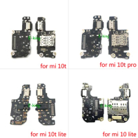 10PCS For Xiaomi Mi 10 10T 11 Pro Lite 5G USB Charging Board Dock Port Flex Cable