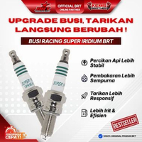 BUSI RACING IRIDIUM ORIGINAL BRT NMAX CRF AEROX VIXION SONIC VARIO MIO M3 XMAX JUPITER GRAND SUPRA M