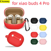 For Xiaomi Buds 4 Pro Silicone Cover Case for Xioami Buds 4 Pro wireless Earphone Case For Xiaomi buds 4pro charging case