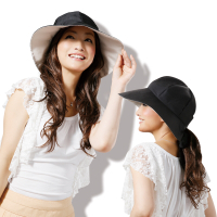 日本Sunfamily 3用寬帽緣抗UV防風小顏帽