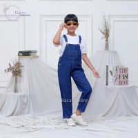 JUMPSUIT ANAK COWOK CEWEK 2-7 TAHUN OVERALL CELANA KODOK JEANS DENIM TERMURAH