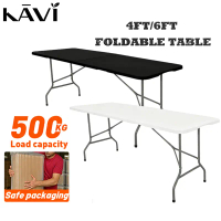 [WTHB]4FT/6FT Foldable Table Banquet Table Meja Lipat Heavy Duty 500KG Outdoor Catering Dining Foldi