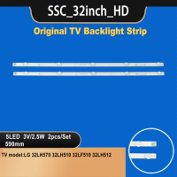 TV-051 LG TV backlight strip for SSC_32inch_HD_REV05_150925 32LH51_HD LG 32LH570 32LH510 32LF510 32LH512 tv 32inch