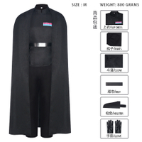 Star Wars cosplay Performance Costume Mens Imperial Officer Uniform Black Suit