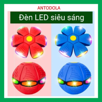 Bóng ma thuật UFO, đĩa bay UFO tự nảy có đèn LED nhấp nháy siêu sáng Toy Đồ Chơi