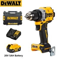 DEWALT DCD800 Compact Hand Drill Driver 20V Brushless Electric Drill 90Nm Original Electric Sdrewdriver Battery Set Tools Case