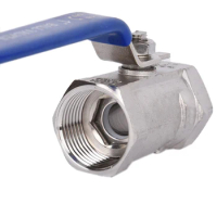 1/2" 3/4" 1" 1-1/4" 2" 2 Way HIgh Temperature Low Pressure Ball Valve SS304 316 For Gas Steam Water