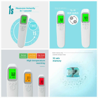 Infrared Baby Thermometer Digital Temperature Scanner Body Check Thermometer Forehead Thermometer Fr