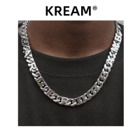 KREAM 原創 SLOGAN字母口號古巴項鏈嘻哈男