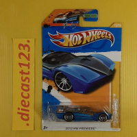 Hot Wheels SPIN KING Blue Hotwheels 2012 HW PREMIERE