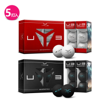【V PLUS】U3 Generation II 高爾夫球 3-piece 三層球*5打入(獨賣款/邁達康高爾夫)