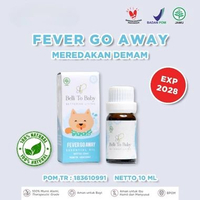 Essential Oil Fever Go Away 10 ml - 100% Murni Alami - Essential Oil Bayi Fever Go Away