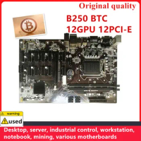 BTC 12 card 12GPU 12PCI-E mining board B250 MINING EXPERT B250-BTC B250 B250-12P PRO 12PCI LGA1151 DDR4 12 graphics motherboard